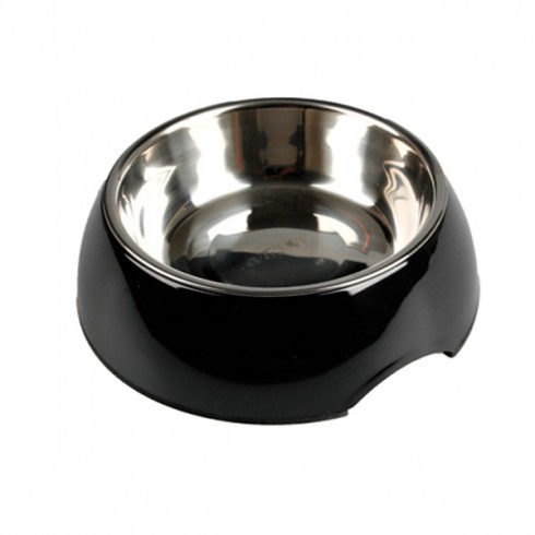 Gamelle pour chien Royal Rondo Noire personnalisée