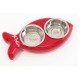 Gamelle en forme de poisson pour chat