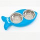 Gamelle en forme de poisson pour chat