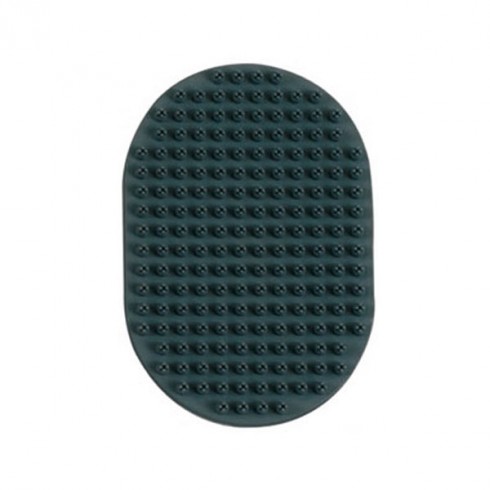 Brosse ovale caoutchouc pour chien