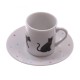 Set de tasse expresso chat