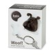 Porte clef chien woof aimanté