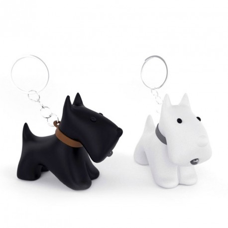 Porte clef chien sonore et lumineux