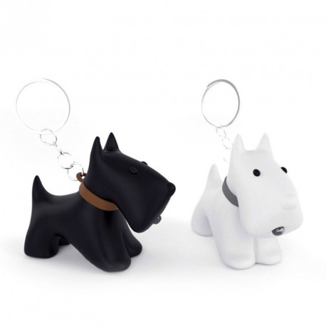 Porte clef chien limuneux et sonore