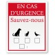 Stickers sauvez-nous