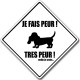 Stickers Je fais peur !