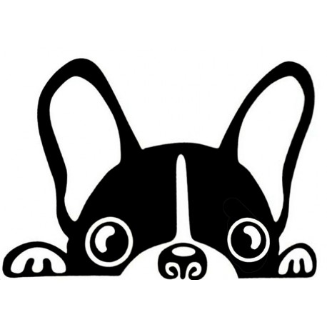 Stickers chien Mignon