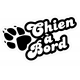 Stickers chien à bord