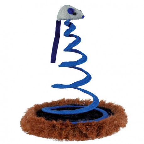 Souris sur ressort pour chat