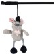 Jouet canne pour chat avec souris