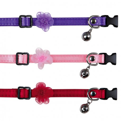 Collier pour chat satin