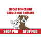 Stickers Stop Pub PET ALERT