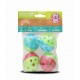 Lot de 4 balles pour chat