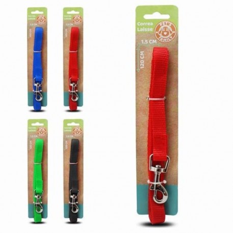 Laisse Pet's Family Bleue