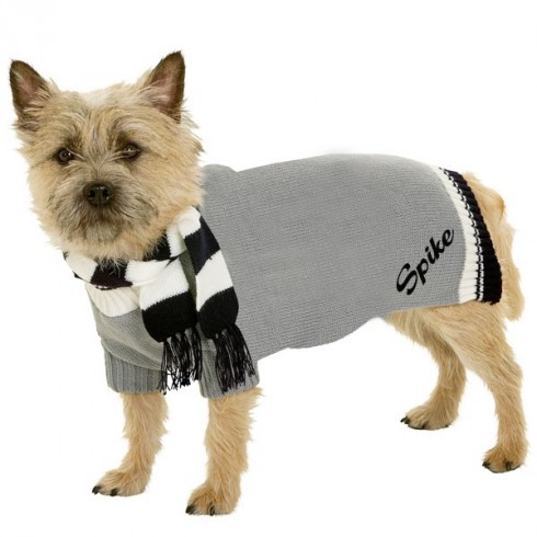 Pullover Lasse avec écharpe 23 cm
