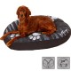Coussin Ovale pattes