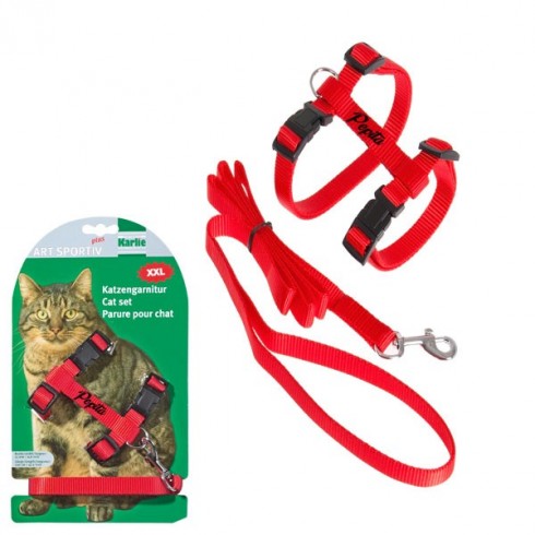 Harnais XXL Art Sportiv rouge