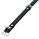 Collier cuir Rondo noir