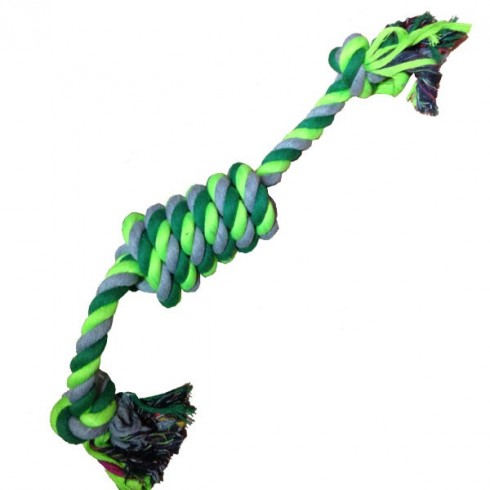 Jouet corde fluo 