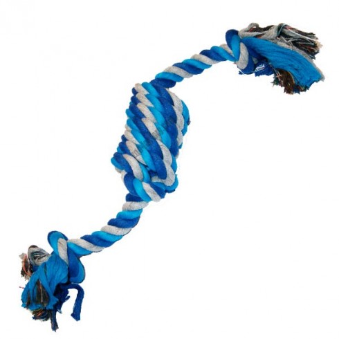 Jouet de traction bleu
