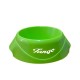 Gamelle verte design chien personnalisée 