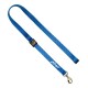 Laisse d'education chien personnalisée bleue