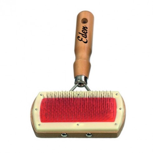 Brosse étrille pour chien personnalisé avec prénom