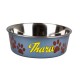 Gamelle Bleue Bella fun pour chien personnalisée avec le prenom