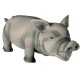 Cochon gris en latex pour chien