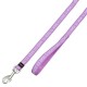 Laisse pour chien lilas avec boucle chromée