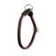 Collier étrangleur pour chien avec arrêt
