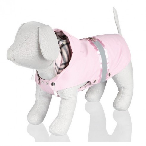 Manteau pour chienne rose tendance